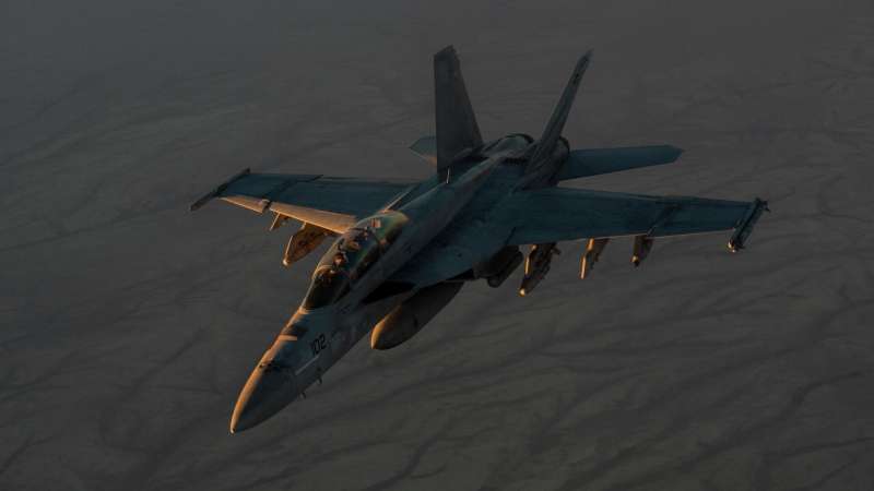 Хуситы заявили о сбитом истребителе США F-18
