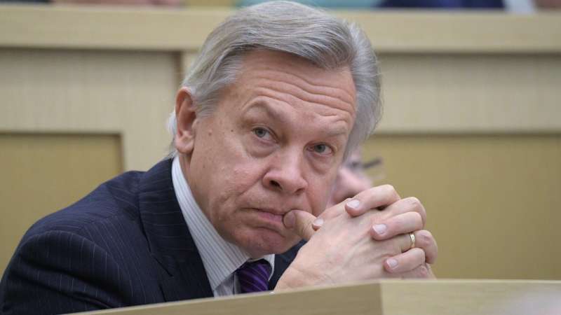 Пушков сравнил цели Трампа и евролибералов в украинском конфликте