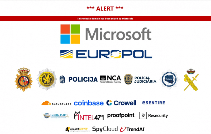 Coinbase, Microsoft и Европол заблокировали фишинговый сервис Tycoon 2FA